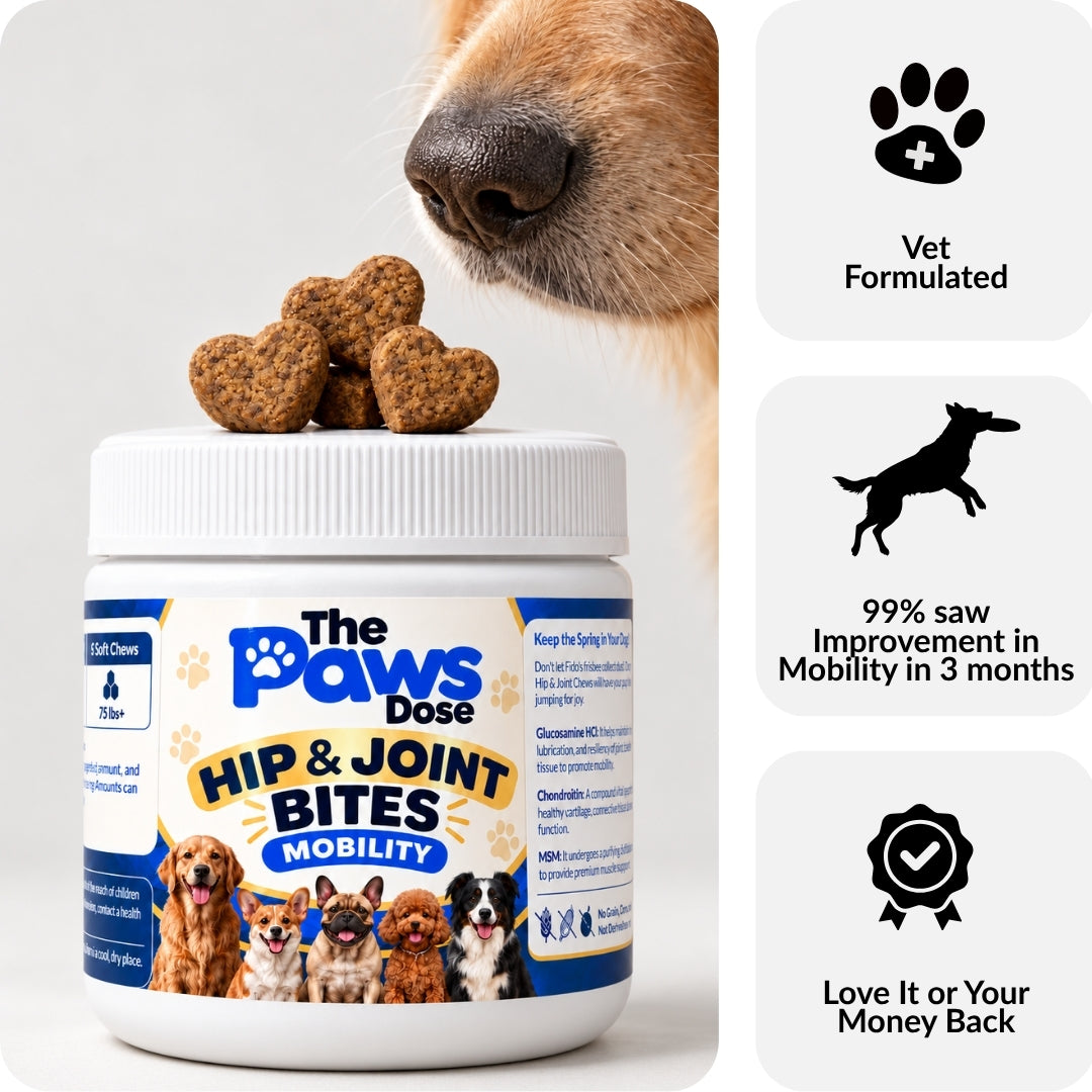Add Years to Your Dog's Life with Hip & Joint Bites